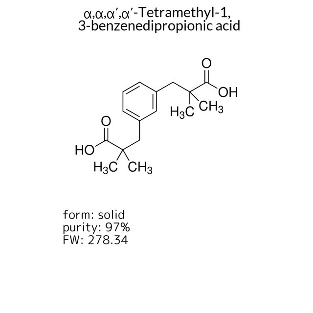 ?,?,??,??-Tetramethyl-1,3-benzenedipropionic acid