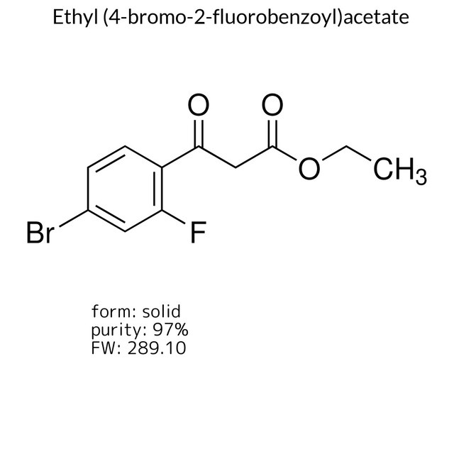 Ethyl (4-bromo-2-fluorobenzoyl)acetate