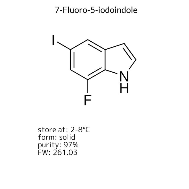 7-Fluoro-5-iodoindole