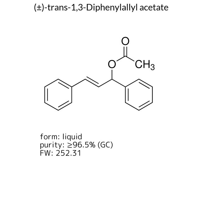 (±)-trans-1,3-Diphenylallyl acetate