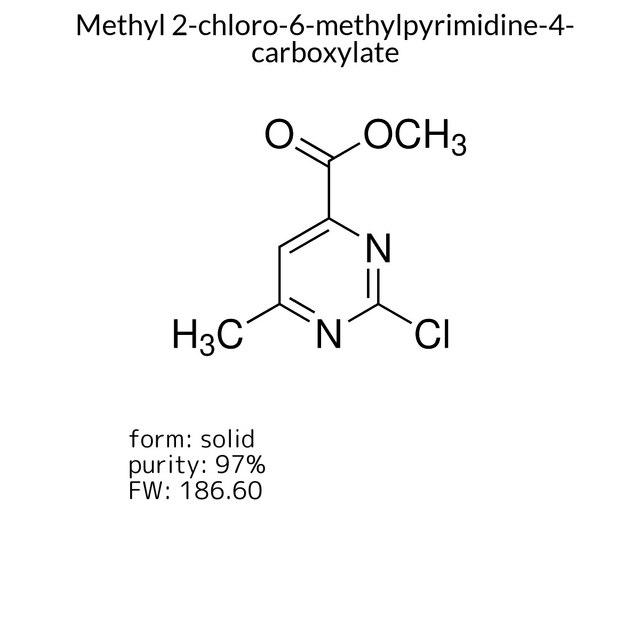 Methyl 2-chloro-6-methylpyrimidine-4-carboxylate