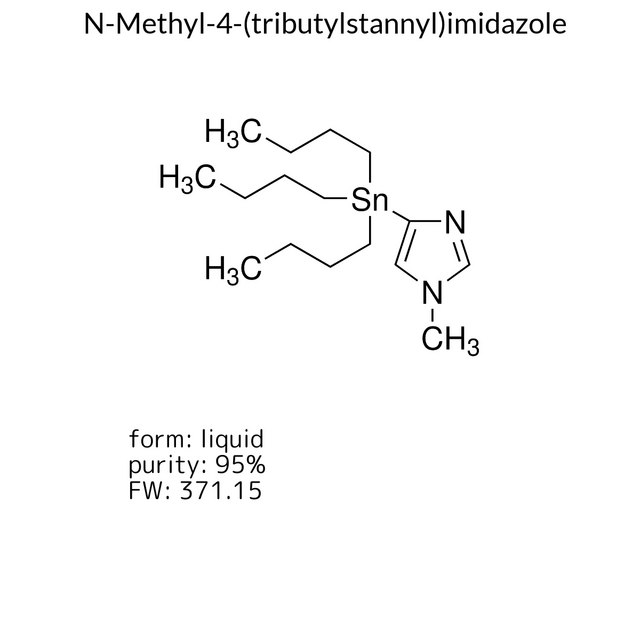 N-Methyl-4-(tributylstannyl)imidazole