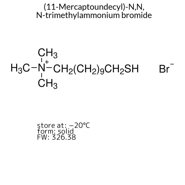 (11-Mercaptoundecyl)-N,N,N-trimethylammonium bromide