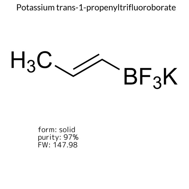 Potassium trans-1-propenyltrifluoroborate