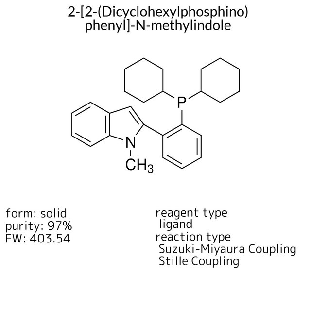 2-[2-(Dicyclohexylphosphino)phenyl]-N-methylindole