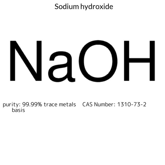Sodium hydroxide