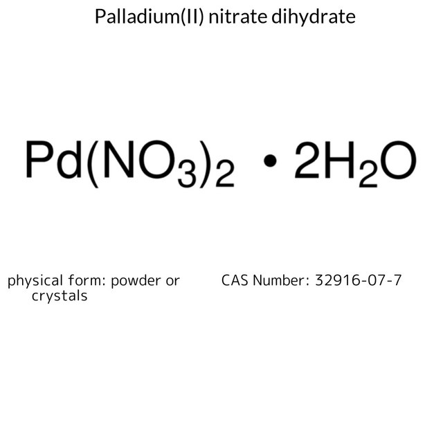 Palladium(II) nitrate dihydrate
