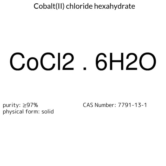 Cobalt(II) chloride hexahydrate