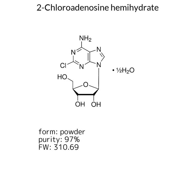 2-Chloroadenosine hemihydrate