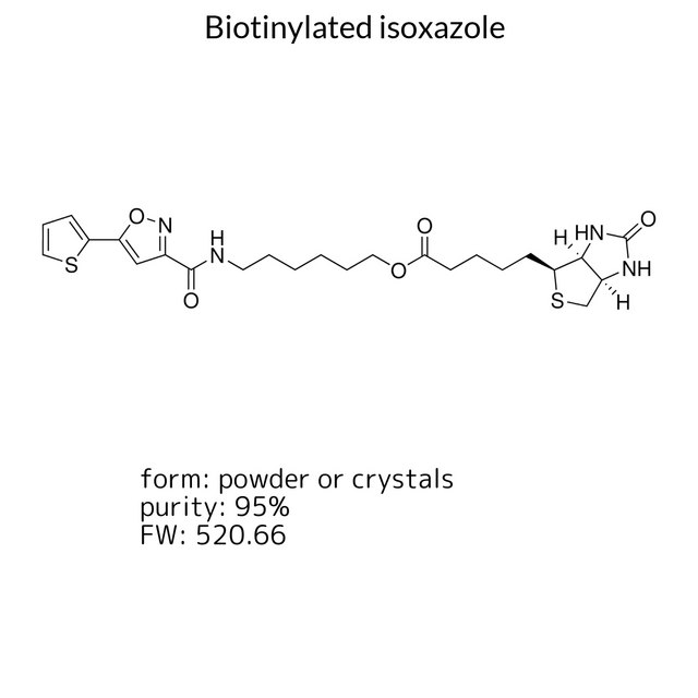 Biotinylated isoxazole