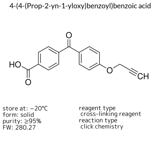 4-(4-(Prop-2-yn-1-yloxy)benzoyl)benzoic acid