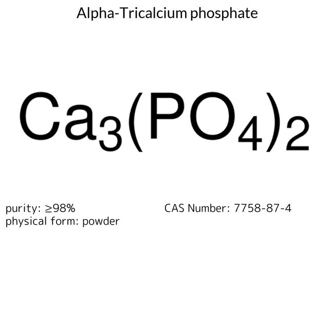 Alpha-Tricalcium phosphate