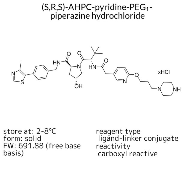 (S,R,S)-AHPC-pyridine-PEG?-piperazine hydrochloride