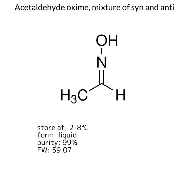 Acetaldehyde oxime, mixture of syn