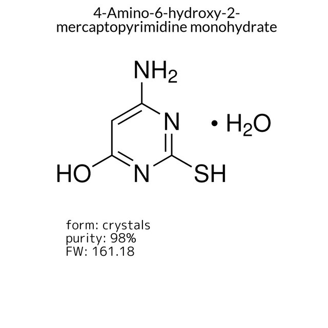 4-Amino-6-hydroxy-2-mercaptopyrimidine monohydrate