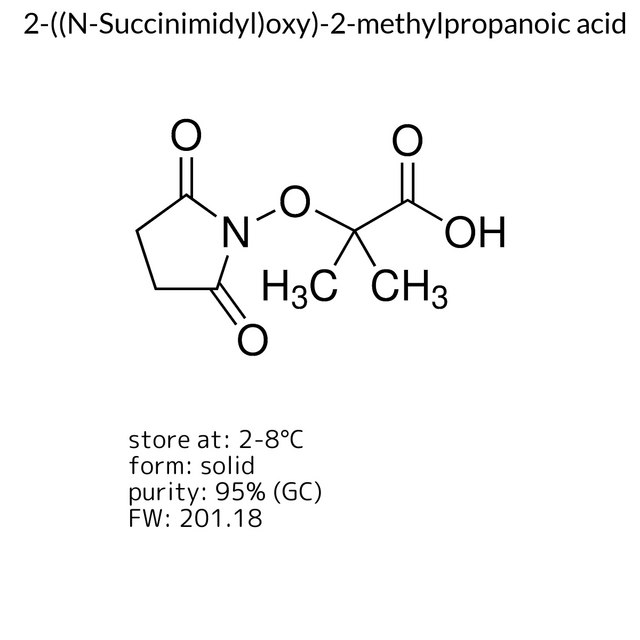 2-((N-Succinimidyl)oxy)-2-methylpropanoic acid