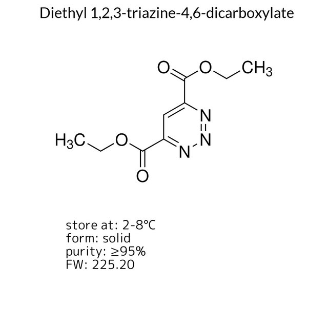Diethyl 1,2,3-triazine-4,6-dicarboxylate