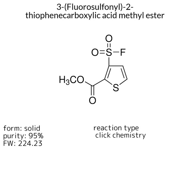 3-(Fluorosulfonyl)-2-thiophenecarboxylic acid methyl ester