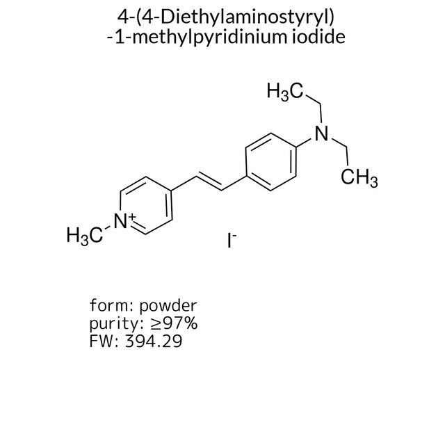 4-(4-Diethylaminostyryl)-1-methylpyridinium iodide