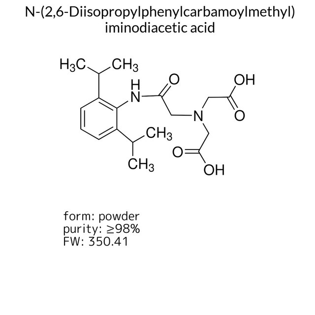 N-(2,6-Diisopropylphenylcarbamoylmethyl)iminodiacetic acid
