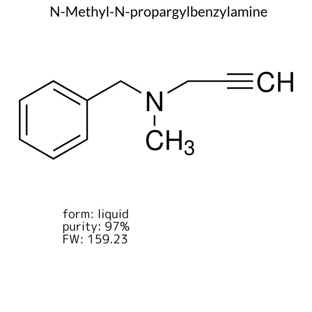 N-Methyl-N-propargylbenzylamine
