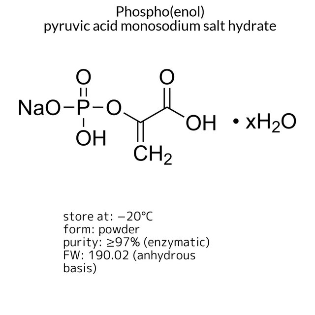 Phospho(enol)pyruvic acid monosodium salt hydrate
