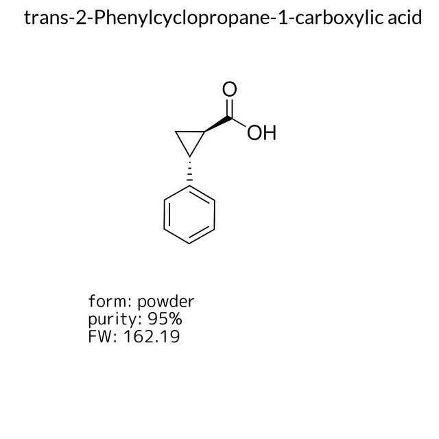 trans-2-Phenylcyclopropane-1-carboxylic acid
