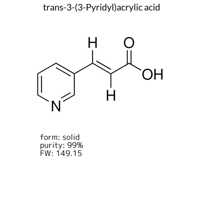 trans-3-(3-Pyridyl)acrylic acid