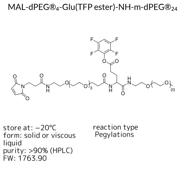 MAL-dPEG®?-Glu(TFP ester)-NH-m-dPEG®??