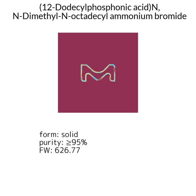 (12-Dodecylphosphonic acid)N,N-Dimethyl-N-octadecyl ammonium bromide