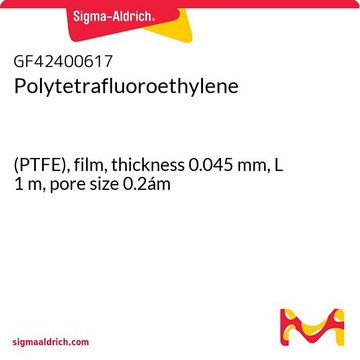POLYTETRAFLUOROETHYLENE, (PTFE), FILM, &