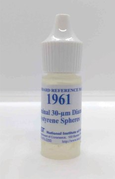 NOMINAL 30 M DIAMETER POLYSTYRENE