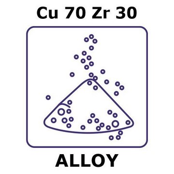 COPPER-ZIRCONIUM ALLOY, CU70ZR30, POWDE&