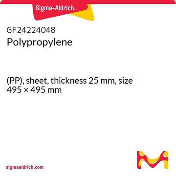 POLYPROPYLENE, (PP), SHEET, THICKNESS 2&