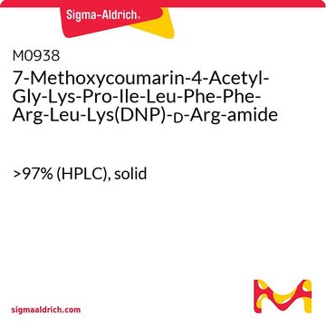 7-Methoxycoumarin-4-Acetyl-Gly-Lys-Pro-Ile-Leu-Phe-Phe-Arg-Leu-Lys(DNP)-?-Arg-amide