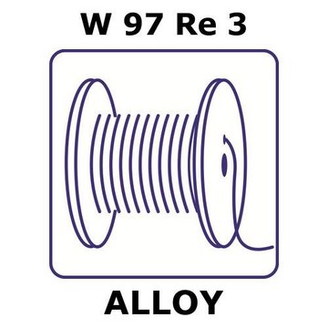TUNGSTEN-RHENIUM ALLOY, W97RE3, 2M WIRE&
