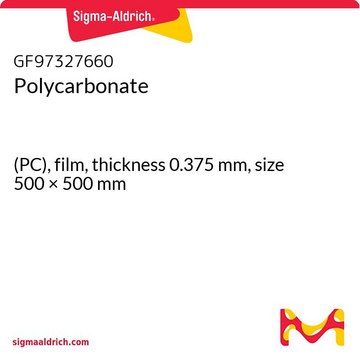 POLYCARBONATE, (PC), FILM, THICKNESS 0.&