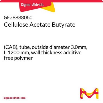 CELLULOSE ACETATE BUTYRATE, (CAB), TUBE&