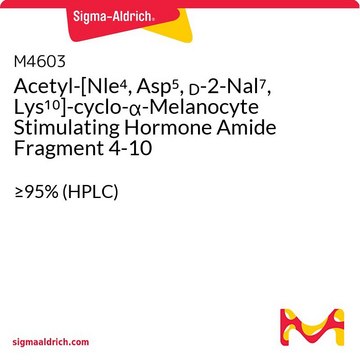 Acetyl-[Nle?, Asp?, ?-2-Nal?, Lys¹?]-cyclo-?-Melanocyte Stimulating