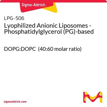 Lyophilized Anionic Liposomes - Phosphatidylglycerol