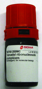 Vanadyl ribonucleoside complexes