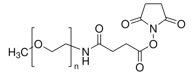 O-[(N-Succinimidyl)succinyl-aminoethyl]-O?-methylpolyethylene glycol