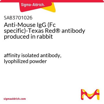 Anti-Mouse IgG (Fc specific)-Texas Red®