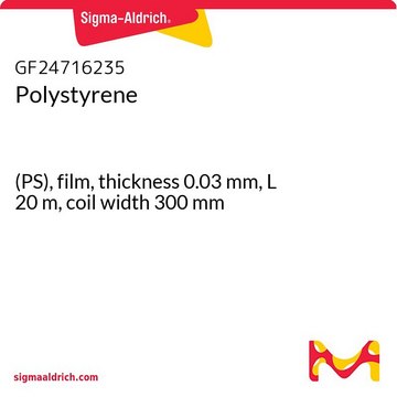 POLYSTYRENE, (PS), FILM, THICKNESS 0.03&