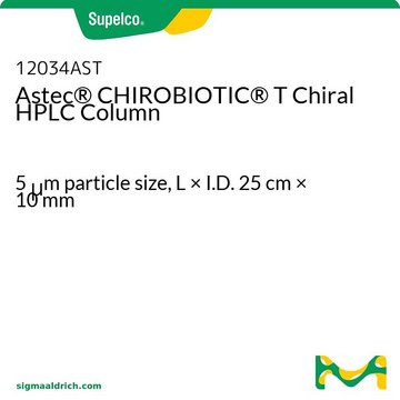 ASTEC CHIROBIOTIC T 5UM 25CM