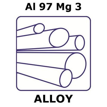 ALUMINIUM ALLOY 5754, ROD,AL97%/MG 3%,