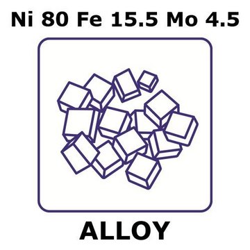 NICKEL-IRON-MOLYBDENUM ALLOY, NI80FE15.&