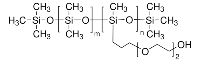 Poly[dimethylsiloxane-co-[3-(2-(2-hydroxyethoxy)ethoxy)propyl]methylsiloxane]