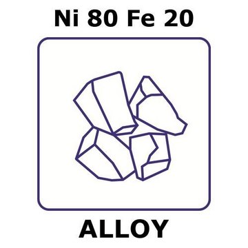 NICKEL-IRON ALLOY, NI80FE20, 100G LUMP,&