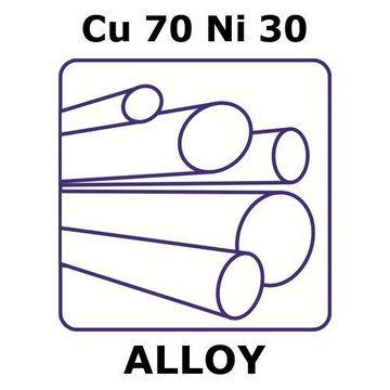 COPPER/NICKEL, ROD,CU70%/NI30%, DIAMETE&